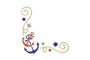 Anchors Corner: A Nautical Embroidery Gem