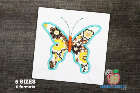 Beautiful Butterfly Applique for Seasonal Charm