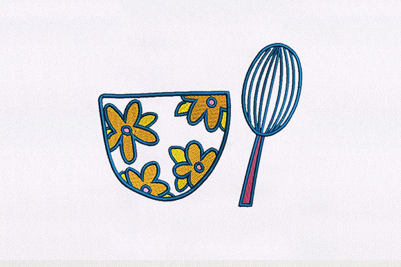 Charming Bowl with Egg Mixer for Handmade Gifts