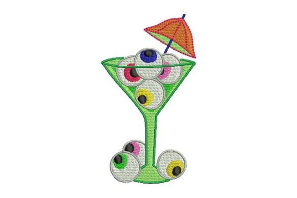 Eyes Cocktail: A Charming Addition to Your Embroidery Collection
