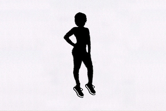 Female Silhouette: A Graceful Addition to Your Craft Fair