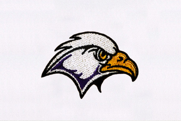 Hawk Face: A Bold and Striking Embroidery Design