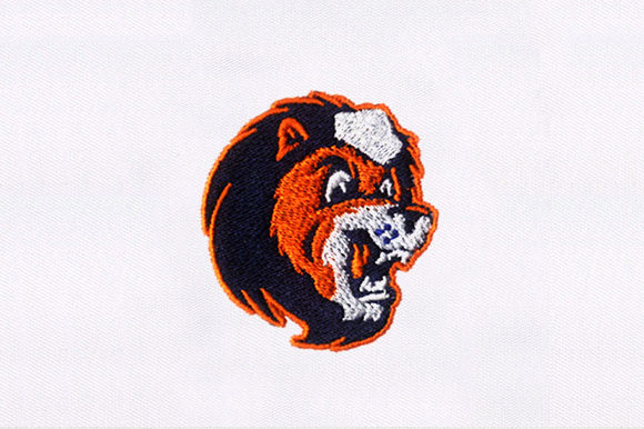 Lion Face: A Bold and Professional Embroidery Design