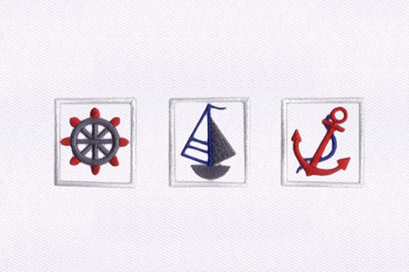 Marine Motifs Nursery: A Charming Embroidery Set