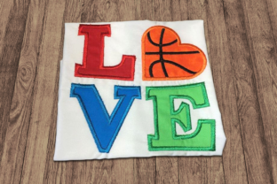 Review: LOVE Basketball Applique for Embroidery Projects