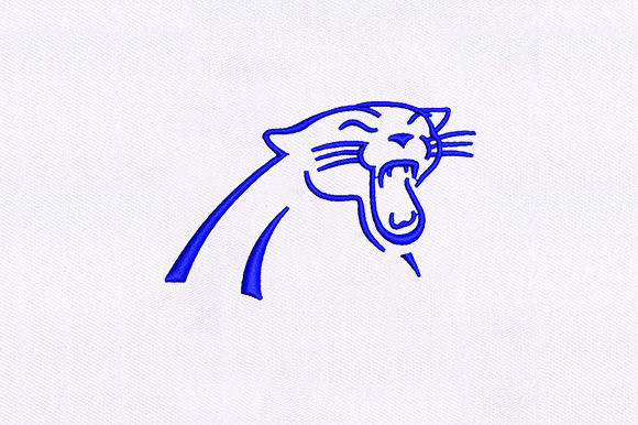 Stunning Panther Outline for Craft Fair Success