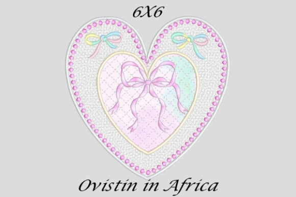Stylish Applique Heart Coaster: A Holiday Delight