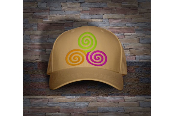Three ColorsTriskelion Spiral: A Versatile Design